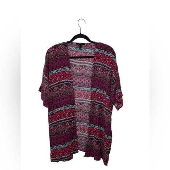 Forever 21 patchwork printed Boho kimono♥️ - Picture 1 of 3